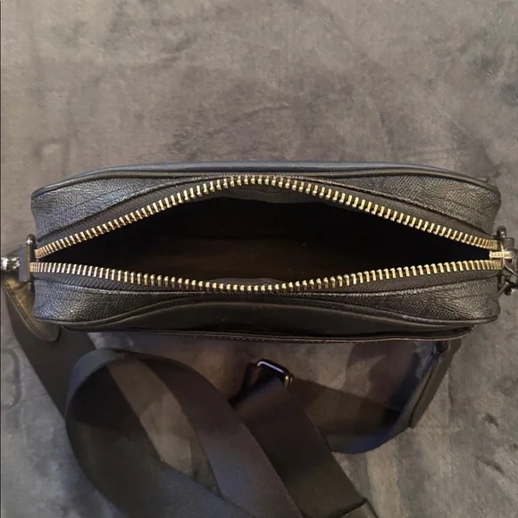 Coach Black and Blue Men's Belt Bag